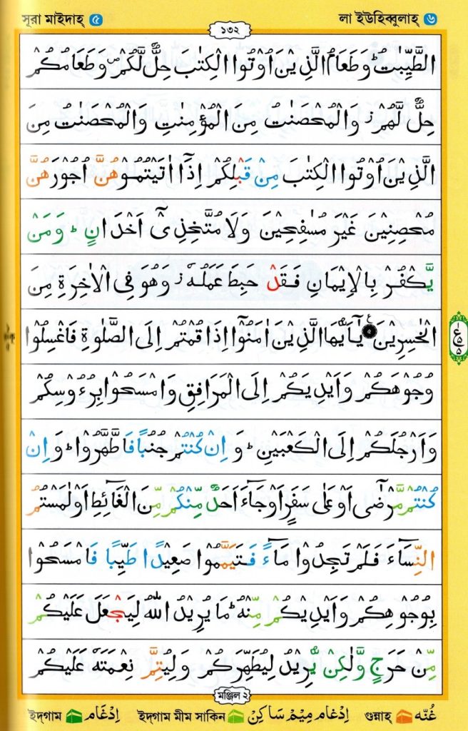 Nurani Color Coded Quran