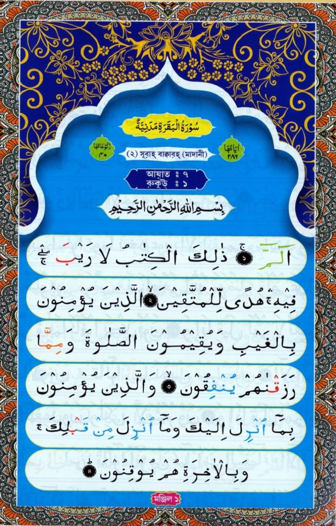 Nurani Color Coded Quran