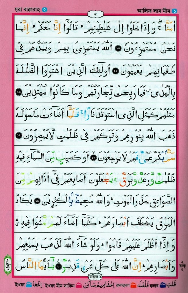 Nurani Color Coded Quran