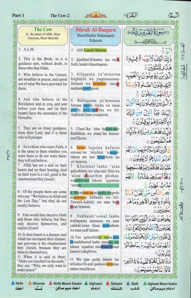 The Holy Quran (English Pronunciation & Translation)